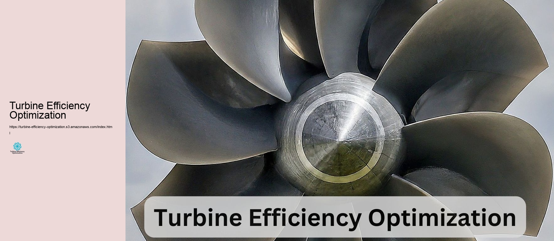 Turbine Efficiency Optimization