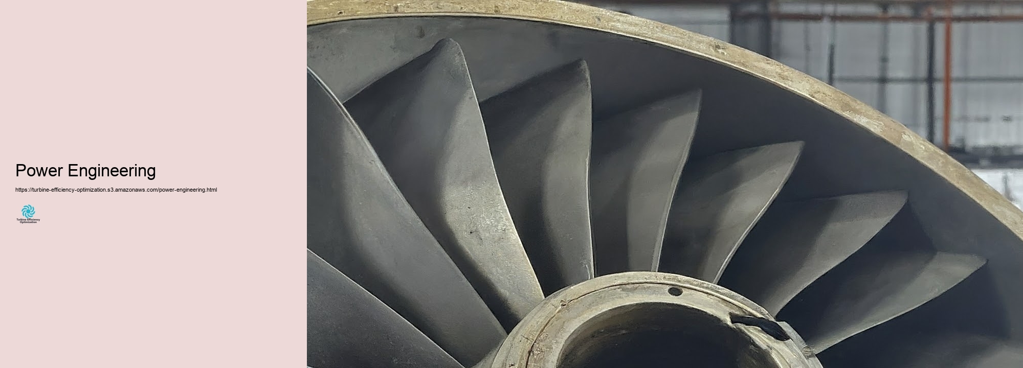 Clever Technologies in Turbine Efficiency Optimization